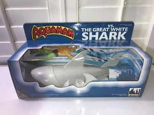 DC Comics Aquaman VS. The Great White Shark Retro Playset by FTC READ FIRST - Picture 1 of 5