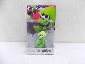 Boxed Brand New Nintendo Amiibo Inkling Squid Green Figure