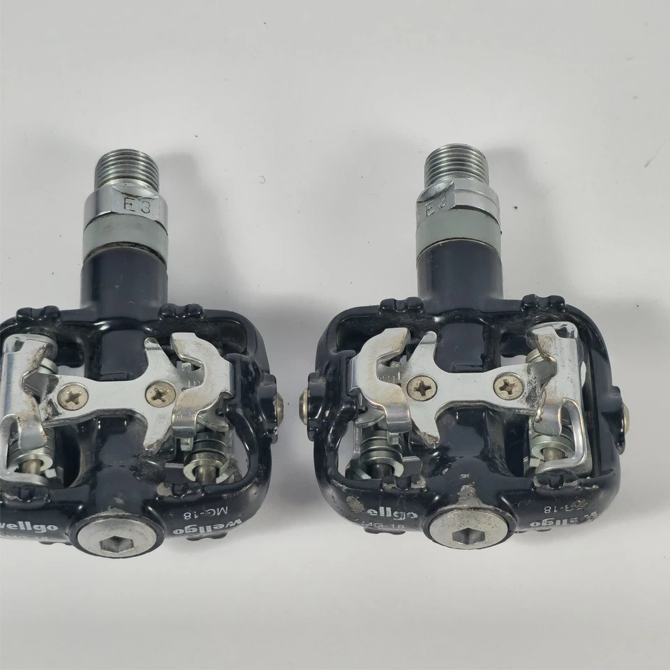 WELLGO MG-18 CLIPLESS.PEDALS SPD NO CLEATS BLACK - Image 1 of 4