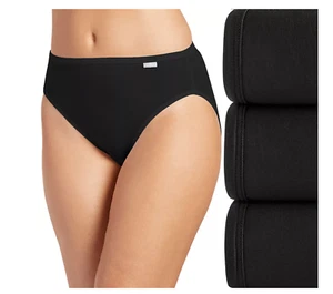 Supersoft Damen-Jockey 3er-Pack französischer Schnitt weiche & bequeme Unterwäsche - Farbe Schwarz - Bild 1 von 4