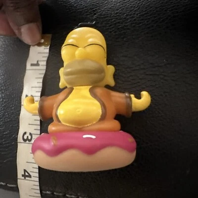 Mini Figura Vinilo Color Homero Buda 3" Kidrobot Los Simpson Sprinkle Donut Foto 1 de 4