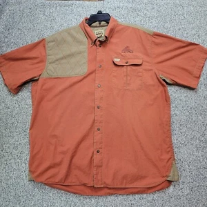 Game Guard Lajitas Short Sleeve Button Up Shirt Hunting Outdoors XL FLAW - Picture 1 of 11
