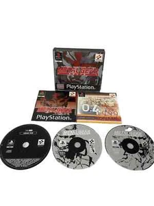 Metal Gear Solid PS1 Game Black Label PlayStation Complete PAL Silent Hill - Picture 1 of 1
