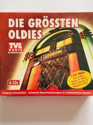 Die Grössten Oldies - 104 Hits auf 6 CDs, NEU & OVP! - Bild 1 von 2