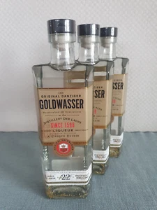 Danziger GOLDWASSER Likör, Original 40 Vol. %, 0,7 l m. Blattgold - 3 Flaschen! - Bild 1 von 1