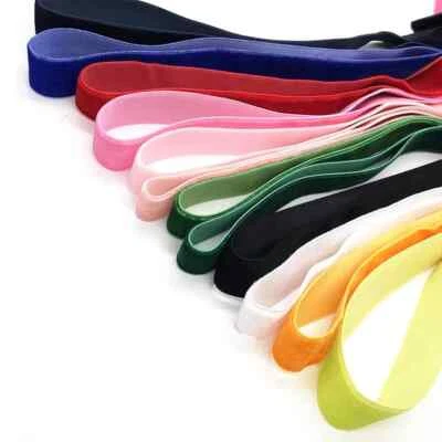 10 Yards Colour Single Face Velvet Ribbon For Bowknot Xmas Pendant Party Decor - Image 1 of 4