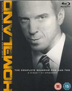HOMELAND Seasons Staffel 1 und 2 | Blu-ray Neuware | in englischer Sprache - Imagen 1 de 3