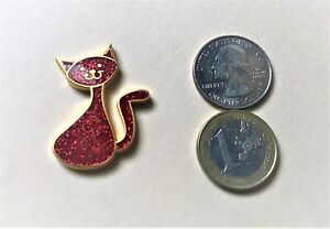 ☆  CacheCat geocoin SG  Miracle Red Glitter LE  Cat Unactivated only 70 minted
