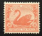 Aus States - W. Aus - 1903 10D Red M/M Sg 123 (Ct £32)