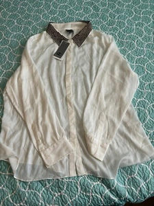 NWT Queen Collection Women’s Blouse/Tunic/Top Size 2X - Picture 1 of 2
