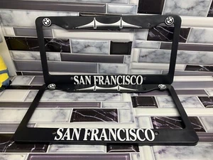 BMW San Francisco CA Vehicle Dealer License Plate Frame - Picture 1 of 2