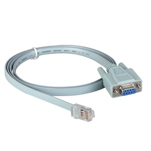 RJ45 to DB9 Female Console Cable for 800 1700 Management Router Rollover Wire - Picture 1 of 6