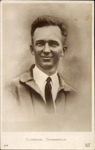 2nd PILOT Trans-Atlantic Flight; Clarence Chamberlain, Aviation Pioneer; 2nd Man - Foto 1 di 2