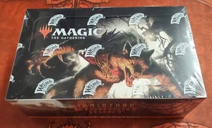 MtG Midnight Hunt Draft Booster Box Sealed with Free Shipping - Picture 1 of 1