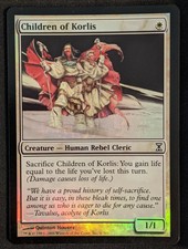 MTG 1x Foil CHILDREN OF KORLIS Time Spiral (Good)