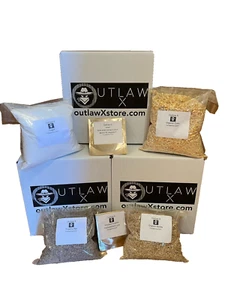 Outlaw X Recipe 2 Whiskey, Bourbon, Moonshine Grain Mash Kit - Picture 1 of 6