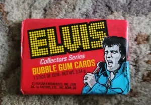 1978 Donruss Elvis UNOPENED WAX PACK BOXCAR ENTERPRISE I will combine S&H - Picture 1 of 2