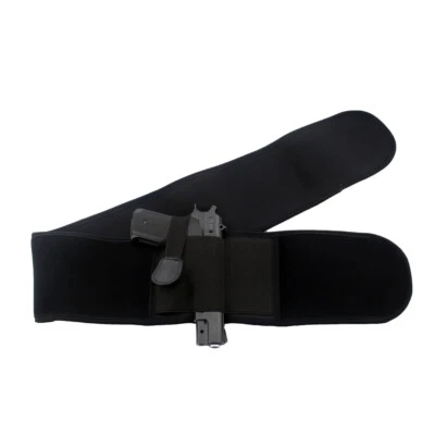 Tactical Concealed Belly Band Gun Holster Pistol Holder & Mag Pouch Choose Model - Image 1 of 4