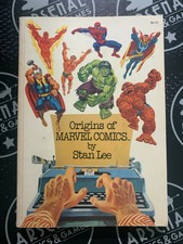 Origins of Marvel Comics 1974 Fireside Books Spider-Man Hulk Thor Fantastic Four