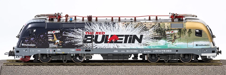 HO Taurus Rail Ad--Red Bulletin--ÖBB--1116 248-NEUHEIT in DC mit DSS-sehr selten - Bild 1 von 1