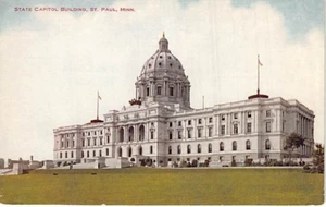 Postcard MN: State Capitol Building, St. Paul, Minnesota, Antique DB 1910's - Picture 1 of 2