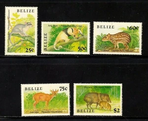 Belize 911 - 915 MNH OG FREE SHIPPING!! - Picture 1 of 1
