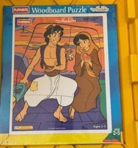Vintage Aladdin - Holzbrett Puzzle 287-01-1994 Playskool VERSIEGELT - - Bild 1 von 4