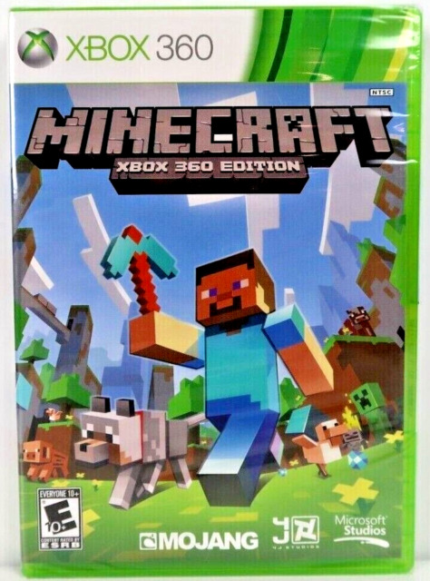 Minecraft Xbox 360 - Game Mídia Física Original - Jogo Xbox 360 Seminovo  Original Game 360 Minecraft