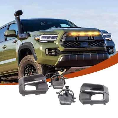 TRD Pro Fog Light Assembly for 2016-2023 Toyota Tacoma Driver and Passenger Side — 第 1/4 张图片