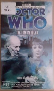 Doctor Dr Who Time Meddler VHS Hartnell PAL video Ex-Library ABC BBC 2002 Monk - Picture 1 of 5