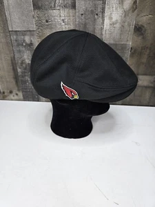 Arizona Cardinals Hat Cap Mens Black NFL Newsboy Cabbie New Era EK Bruce Arians - Picture 1 of 6