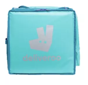Borsa termica Deliveroo TAGLIA GRANDE consegna cibo borsa bici zaino moto NUOVO - Foto 1 di 7