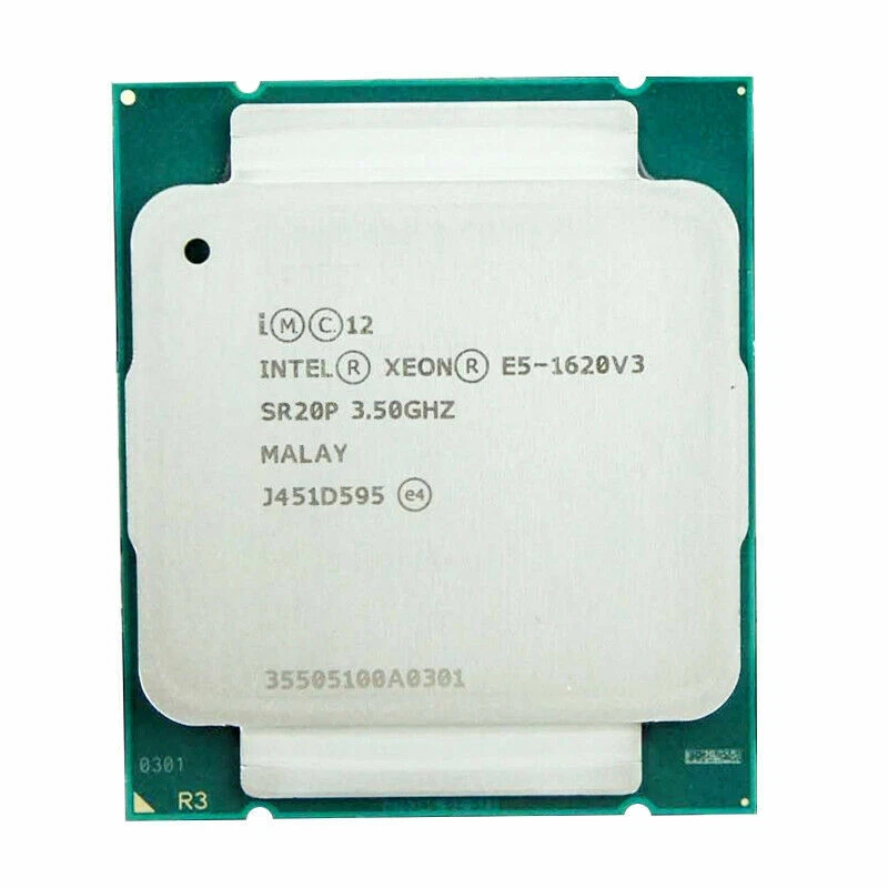 Intel Xeon E5-1620 V3 CPU Quad Core 3.5GHz 10M SR20P LGA2011-3 140W Processor - Image 1 of 1