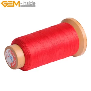 0.2mm 230 Meters 210D Nylon Beading Cord Knotting Jewelry Making Thread Spool - Picture 1 of 60