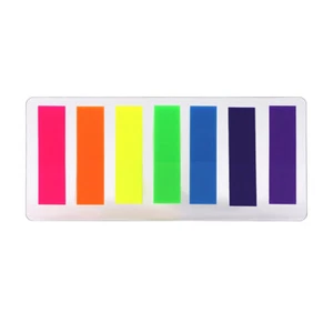 Shaped Page Marker Colorful Index Tabs Fluorescent Sticky I3W7 - Picture 1 of 9