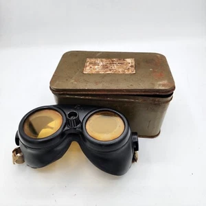 U.S American Óptical (AO) Polaroid Variable Density Goggles w Box WW2 WWII USA - Picture 1 of 12