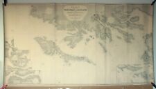 Antique 1889 / 1890 JAMES IMRAY Blueback Chart 31 : SCOTLAND AND LEWIS ISLANDS