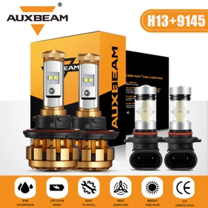 Faro LED AUXBEAM H13 + 9145 luces antiniebla blancas para Dodge Nitro 2007 2008 2009 - Imagen 1 de 12