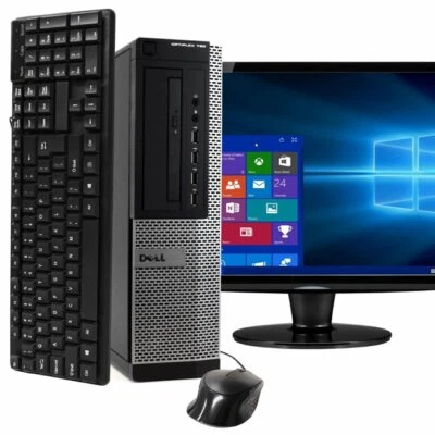 DELL 790/990 DESKTOP I5 8GB RAM 512GB SSD WIN 10 PRO CON MONITOR 19" Foto 1 de 3