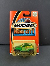 2003 Matchbox HERO CITY Beach 4x4 Green #46 Diecast Truck 97682 - NEW