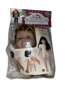Nuova collezione Springfield kit creazione bambole Katie occhi verdi fibra vinile artigianato - Foto 1 di 3