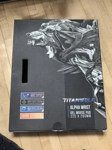 Titanwolf Alpha Wrist Gel Mouse PAD 225X280MM - Bild 1 von 3