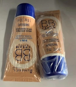 2 Rimmel BB Cream 9-In-1 Skin Perfecting Super Makeup Medium - Picture 1 of 2