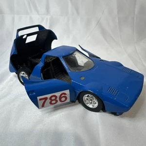 Burago 1/24 LANCIA STRATOS BLUE Die Cast Italian Italy - Picture 1 of 12
