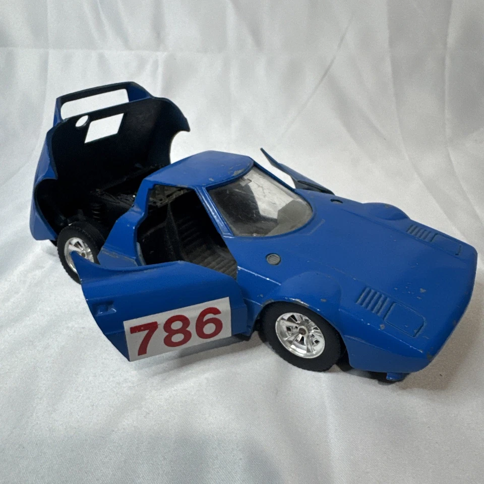 Burago 1/24 LANCIA STRATOS BLUE Die Cast Italian Italy - Image 1 of 4