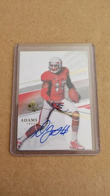 DAVANTE ADAMS 2014 SP AUTHENTIC UPPER DECK SPA ROOKIE #108 AUTO ""RAMS"" - Image 1 of 3