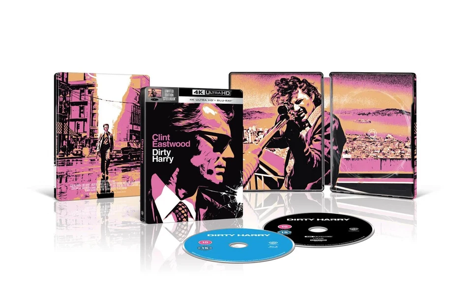 Dirty Harry Limited Edition Steelbook 4K Ultra HD + Blu-Ray - Image 1 of 1