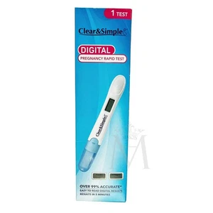 Clear & Simple Early Response Pregnancy Test - Picture 1 of 7