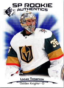 2021-22 SP #111 Logan Thompson Blue - Picture 1 of 2