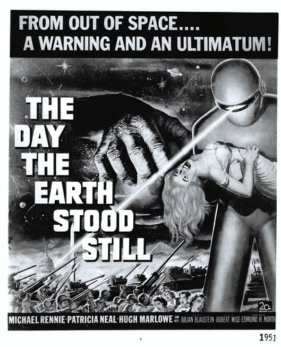 THE DAY THE EARTH STOOD STILL 1951 Poster Art Publicity Photo | eBay